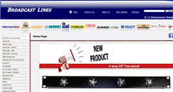 Desktop Screenshot of broadcastlines.com